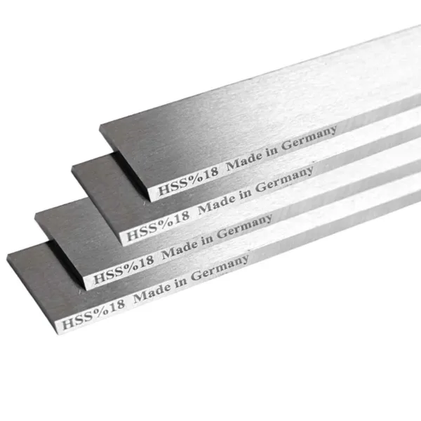 4 Stück Holzstar 5914003 HSS%18 Hobelmesser 310x30x3mm hobelmesser.net